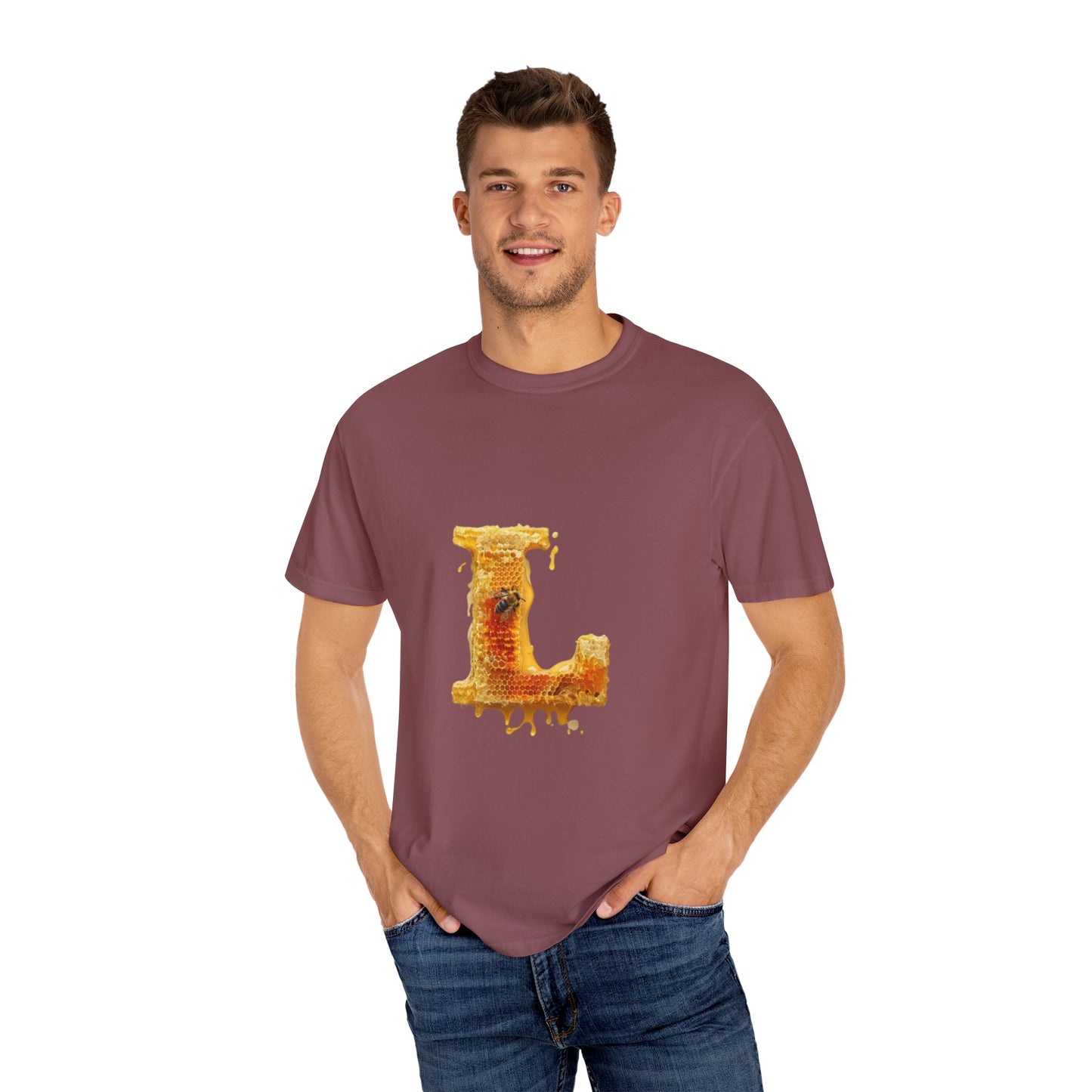 Sweet 'L' Honey Drip Unisex T-Shirt – Perfect Gift for Bee Lovers!