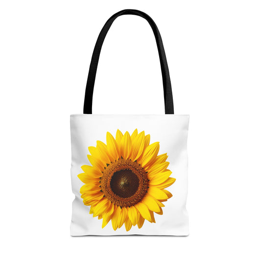 Sunflower Tote Bag - Vibrant Floral Shopping Bag for Nature Lovers