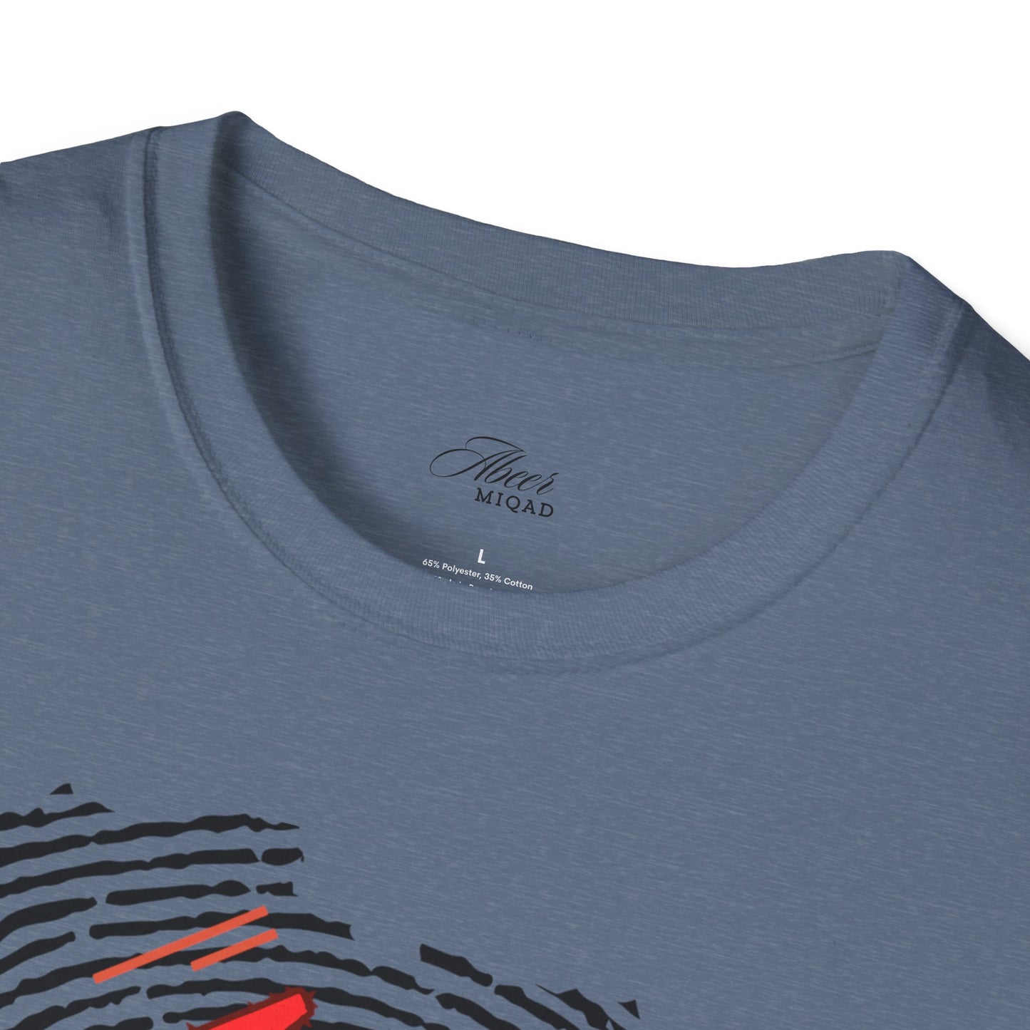Motherland Fingerprint Unisex Softstyle T-Shirt - Celebrate Heritage and Unity
