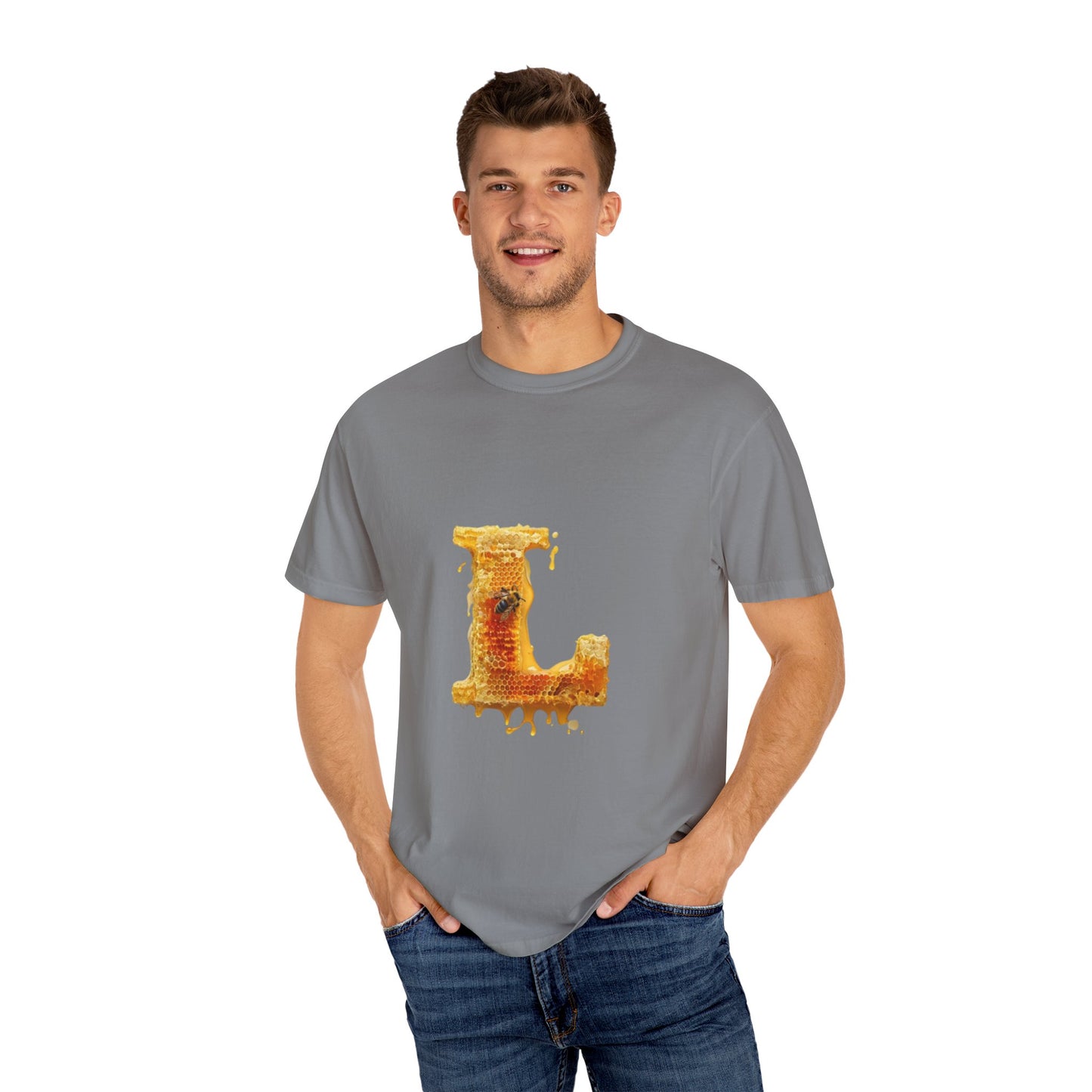 Sweet 'L' Honey Drip Unisex T-Shirt – Perfect Gift for Bee Lovers!